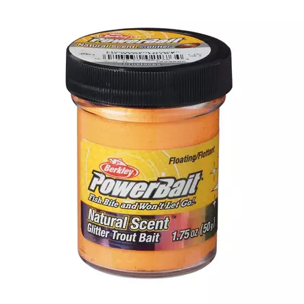 Berkley Powerbait Natural Glitter Crustacean FL Orange - Syötit - 028632022764 - 1