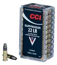 CCI Suppressor HP 2,92g .22lr 500kpl - Pienoiskiväärin kaliiperi 22 LR - 076683509574 - 1