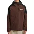 Jack Wolfskin EAGLE PEAK 2L Hot Choc -kuoritakki - Vihreät / Ruskeat takit ja liivit - 4064886588904 - 1