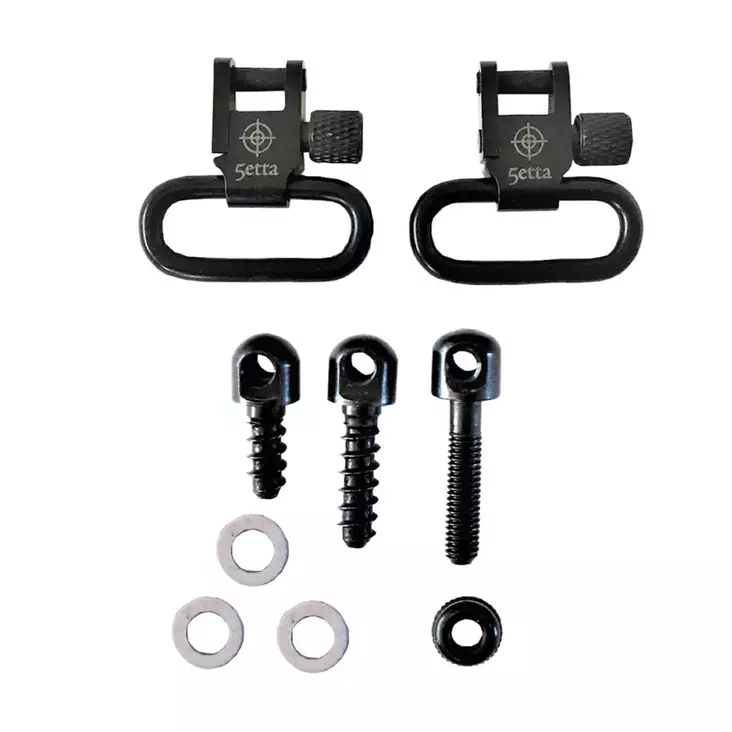 5etta Hihnalenkkisetti, sis. ruuvit ja aluslaatat - Asepussit ja aselaukut - 7333080035734 - 1