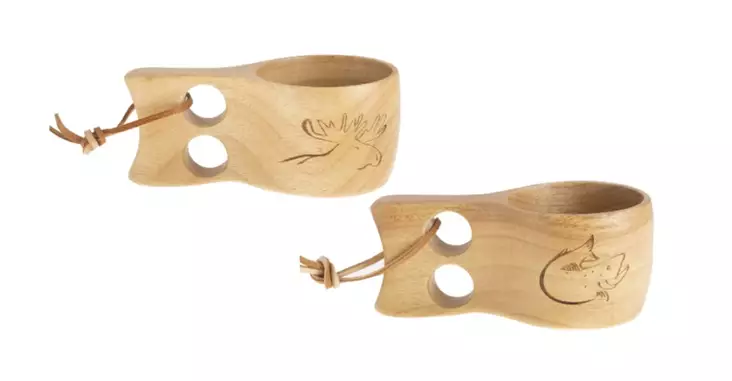 Fisherman Puukuksa, Hirvi ja Lohi - Retkiruokailu - 3950001271244 - 1