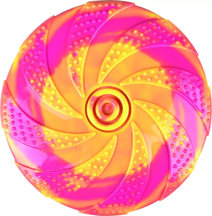 Flamingo Zaza Koiran TPR-Kumifrisbee 18cm - Koiran hoito - 5400585127294 - 1