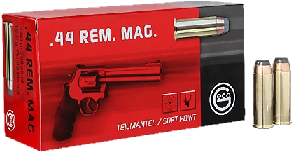 Geco .44 Rem Mag SP 15,6g/240gr 50kpl - Käsiasepatruunat - 4000294177224 - 1