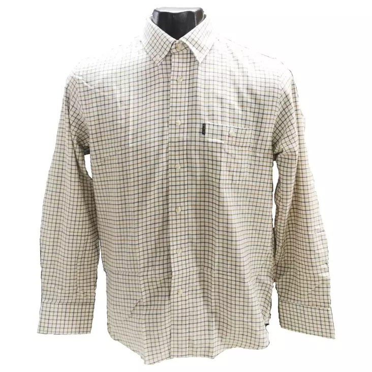 Haunter Shirt Eild Beige/White -kauluspaita - Paidat ja neuleet - 7340143713904 - 1