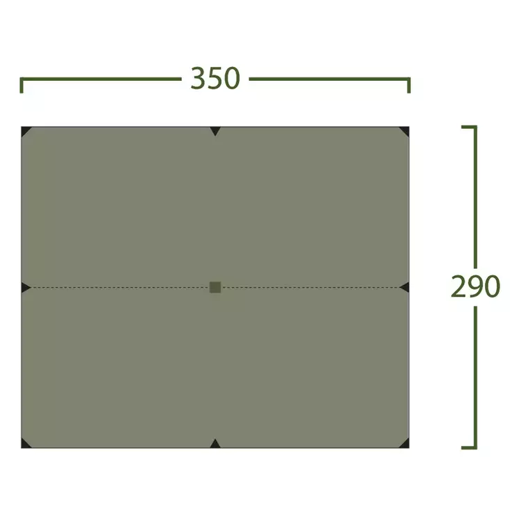 Helsport Bitihorn Tarp 3,5x2,9m -tarppi - Green Trail Oy verkkokauppa