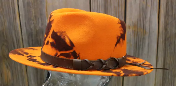 Huopahattu Orange Camo, Lodenhut - Hatut - 3950000118984 - 1