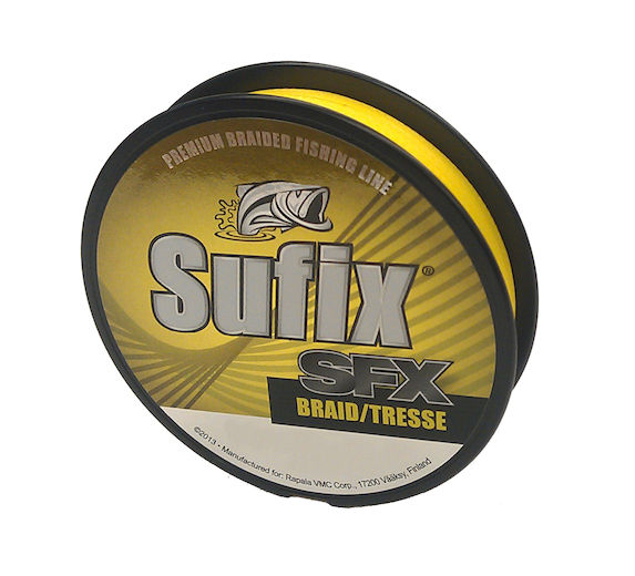 Kuitusiima Sufix SFX Hi-Vis Yellow 100m - Kuitusiimat - 024777685864 - 1