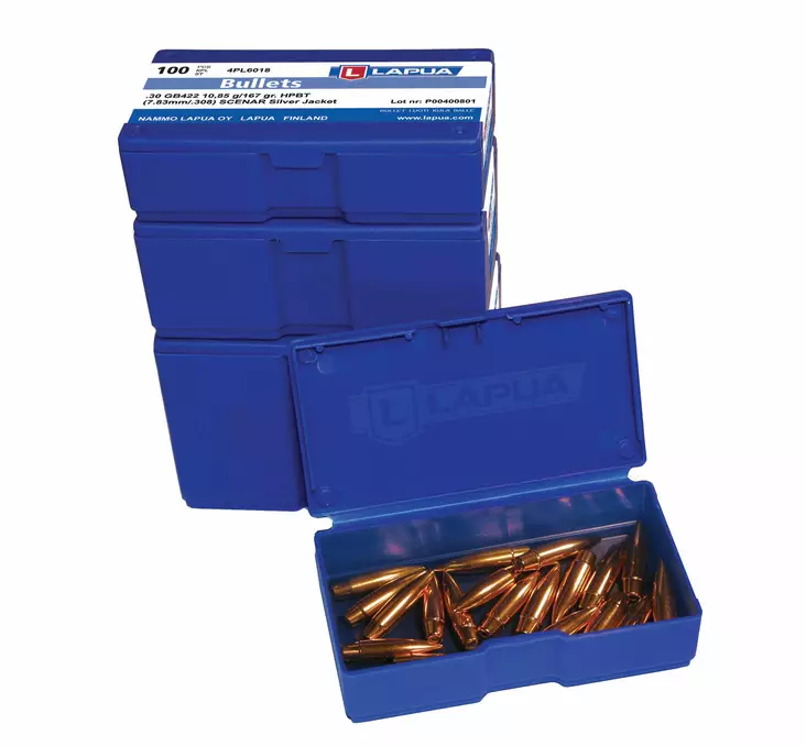 Lapua Luodit 6,5mm 10,1g 100kpl Mega - Luodit ja haulit - 6418267300254 - 1