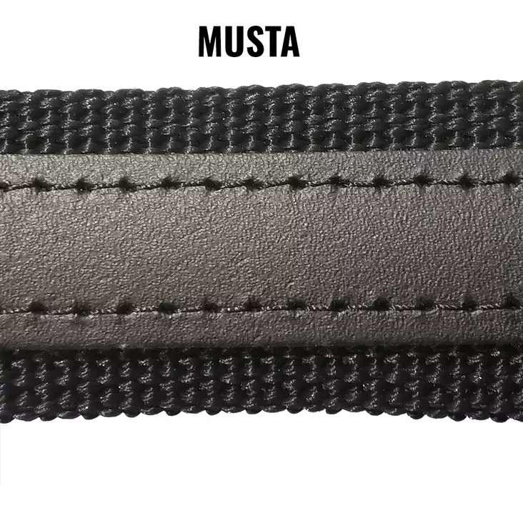 Nahkanasta Asehihna Patinoidulla soljella - Asepussit ja aselaukut - 3950001276867 - 1