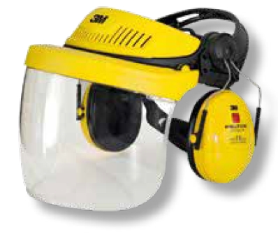 Peltor G500 Raivauspaketti Pleksivisiirillä - Metsätarvikkeet - 4046719892204 - 1