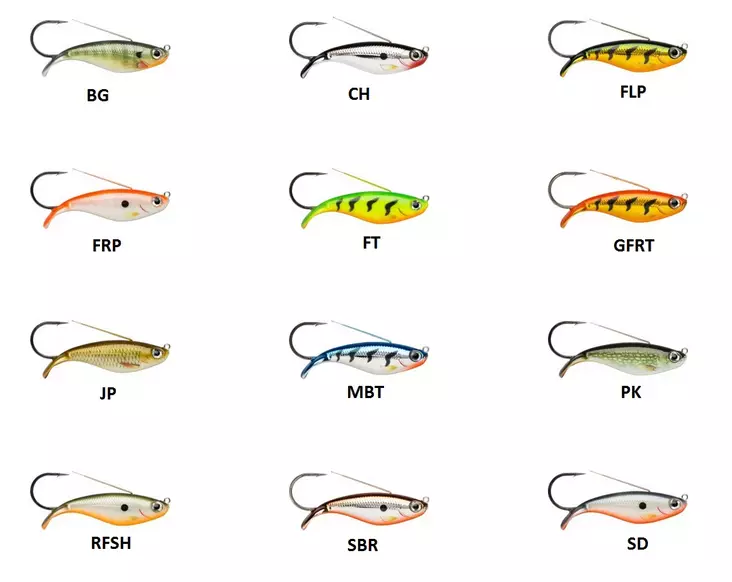 Rapala Weedless Shad 8cm Ruohosuojattu Uistin - Vaaput - 022677247984 - 1