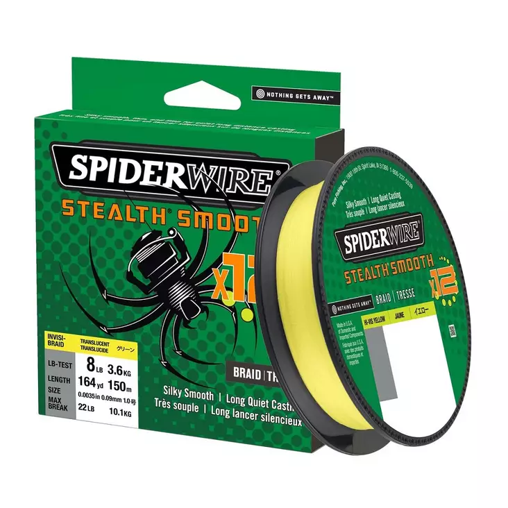 Spiderwire Stealth Smooth 12 -kuitusiima - Kuitusiimat - 3950001266714 - 1