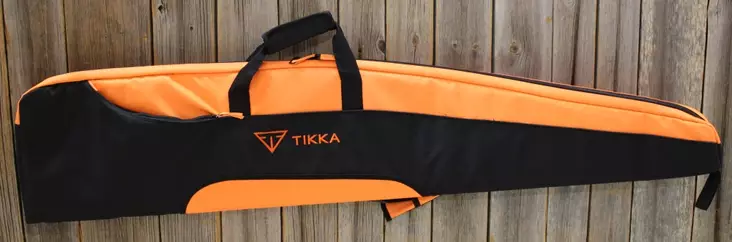 Tikka Asepussi Musta/Oranssi Kiväärille - Asepussit ja aselaukut - 6438053116654 - 1