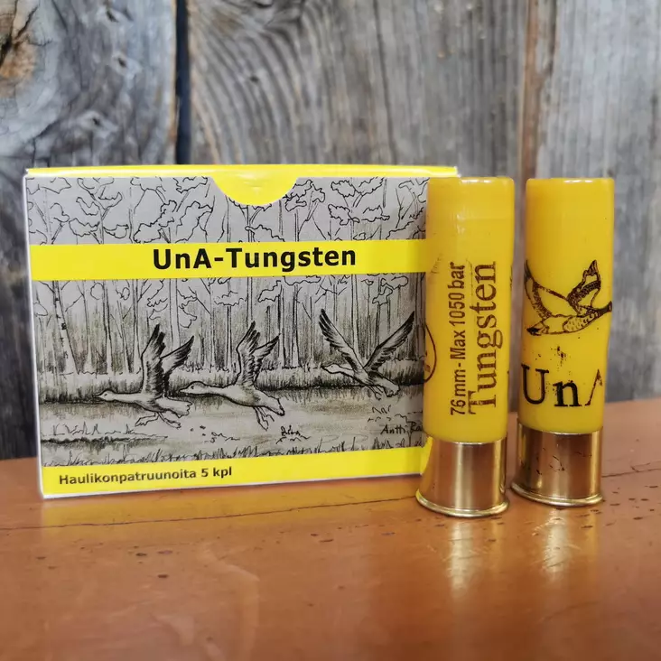 UnA Tungsten 20/70 #7 2,50mm 24g 5kpl - Haulikon kaliiperi 20 - 6430068625374 - 1