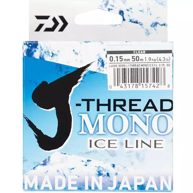 Daiwa J Thread Mono Ice -monofiilisiima - Kalastajan työkalut ja tarvikkeet - 043178157404 - 1