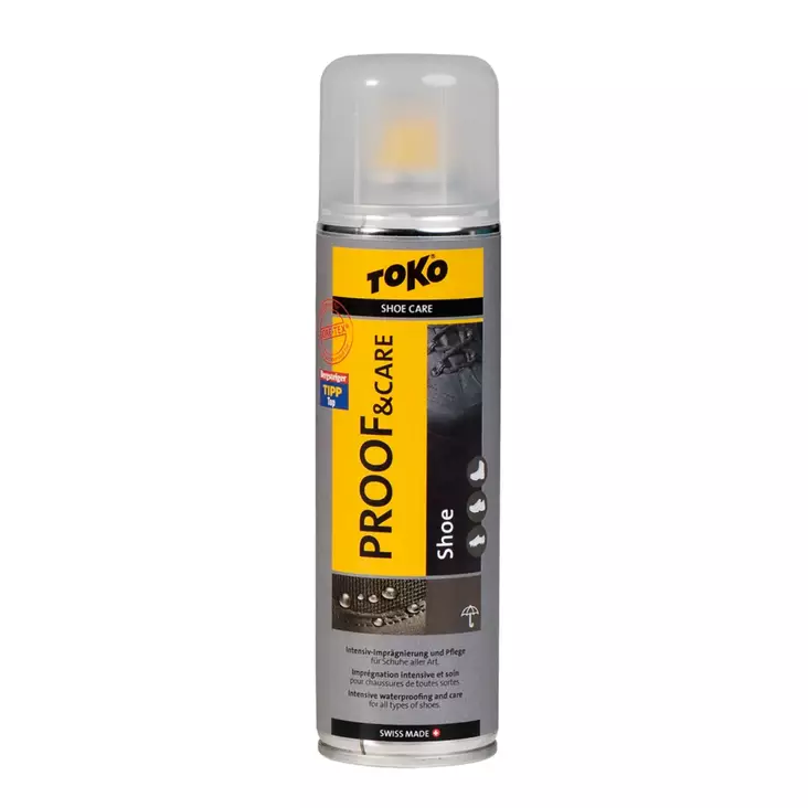 Toko Shoe Proof & Care 250 ml kyllästys- ja hoitoaine - Kenkien hoitoaineet ja tarvikkeet - 4250423604804 - 1