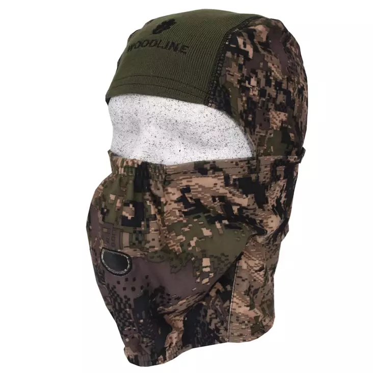 Woodline Camo-huppu Vihreä - Hatut - 7333080055794 - 1