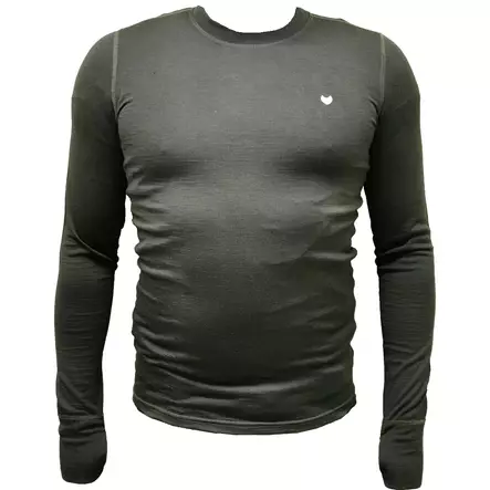 Haunter Merino 180 pyöreäkaula-aukkoinen merinovilla aluspaita - Alusasut - 7340143772345 - 1