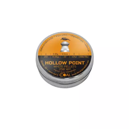 Coal 5,5mm Hollow Point WP 0,95g/14,66gr - Ilma-aseen panokset - 3950001303235 - 1