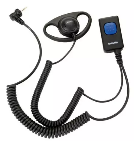 Lafayette Miniheadset 6121, monofoni + korvakuuloke - Radiopuhelintarvikkeet - 7332020061215 - 3