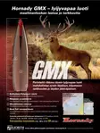 Hornady 6mm GMX 80gr 50kpl Lyijyvapaa Luoti - Luodit ja haulit - 090255224375 - 3