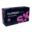 SK Flatnose Match .22LR pienoiskiväärinpatruuna - Pienoiskiväärin kaliiperi 22 LR - 4023045421575 - 1