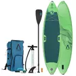 FitNord Aqua Leaf 340 SUP-lautasetti, vihreä (kantavuus 200 kg, lasikuitumela) - SUP-laudat - KK1002865 - 1
