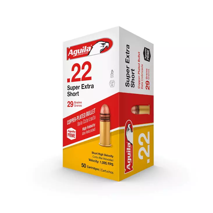 Aguila 22 Short Super Extra HV .22lr 29gr - Pienoiskiväärin kaliiperi 22 LR - 640420001135 - 1