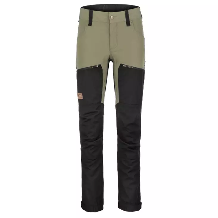 Anar Gahta Curved Olive/Black naisten retkeilyhousut - Vihreät / Ruskeat housut - 3950001291075 - 1