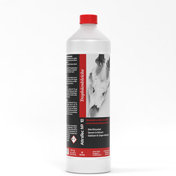 Attratec No 10 Kallonvalkaisuaine 1l - Trofeiden käsittely - 4260335480175 - 1