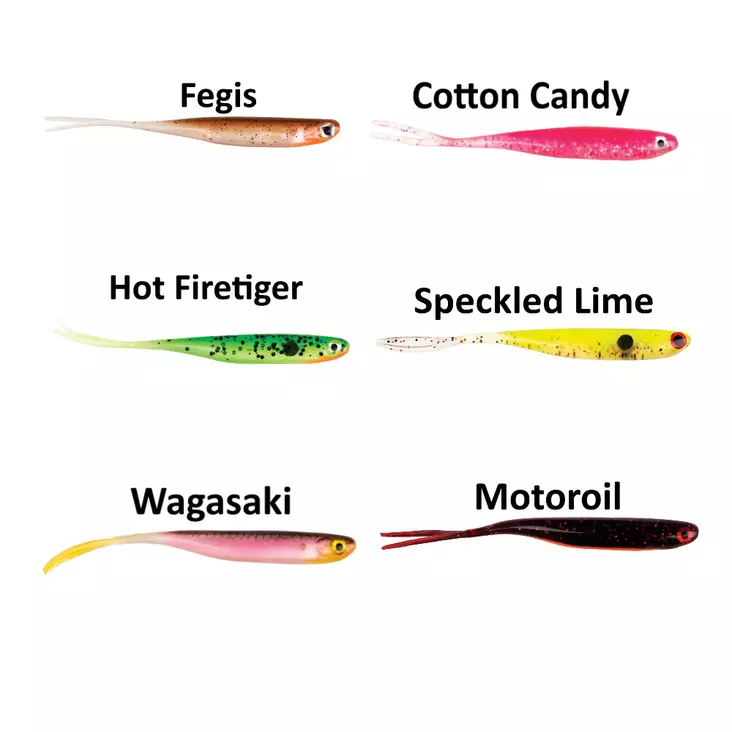 Berkley PowerBait Sneakminnow 7,5cm 6kpl - Jigit - 3950001265915 - 1