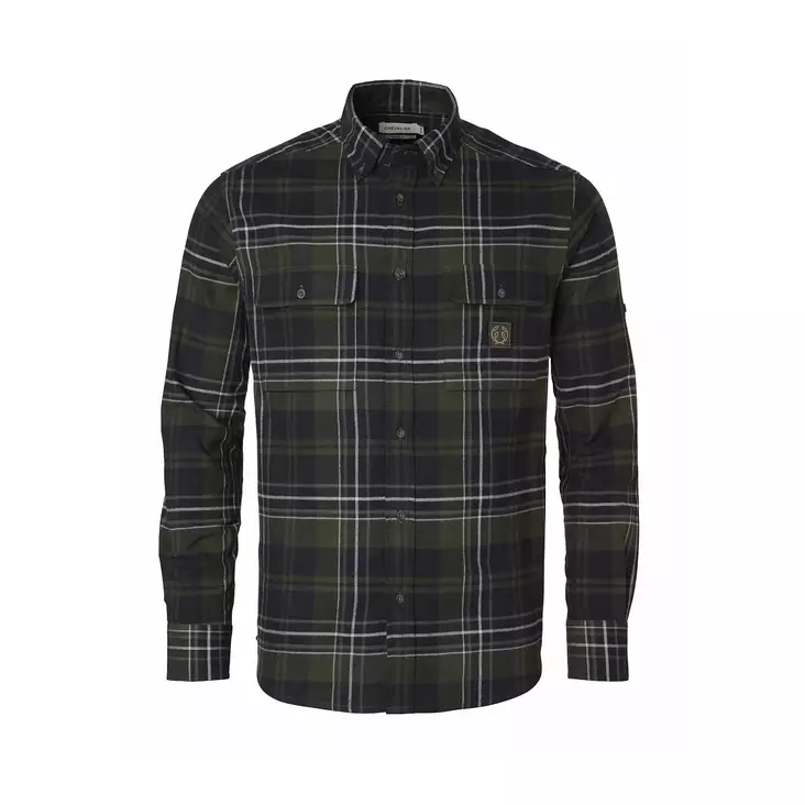 Chevalier Heron Flannel october green checked miesten kauluspaita - Paidat ja neuleet - 3950001289225 - 1