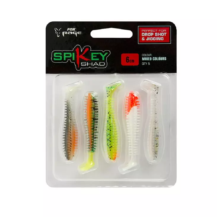 Fox Rage Spikey 6cm 5kpl värilajitelma -jigi - Jigit - 5055350276655 - 1
