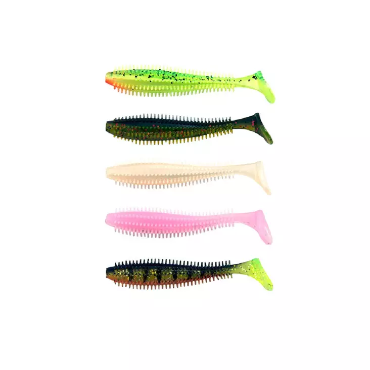 Fox Rage UV Spikey 9cm 5kpl värilajitelma -jigi - Jigit - 5056212123285 - 1