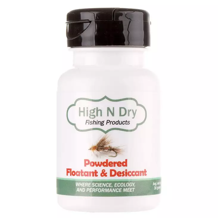 High N Dry Powdered Floatant & Desiccant -kellutusjauhe - Perhokalastajan tarvikkeet - 728028378825 - 1
