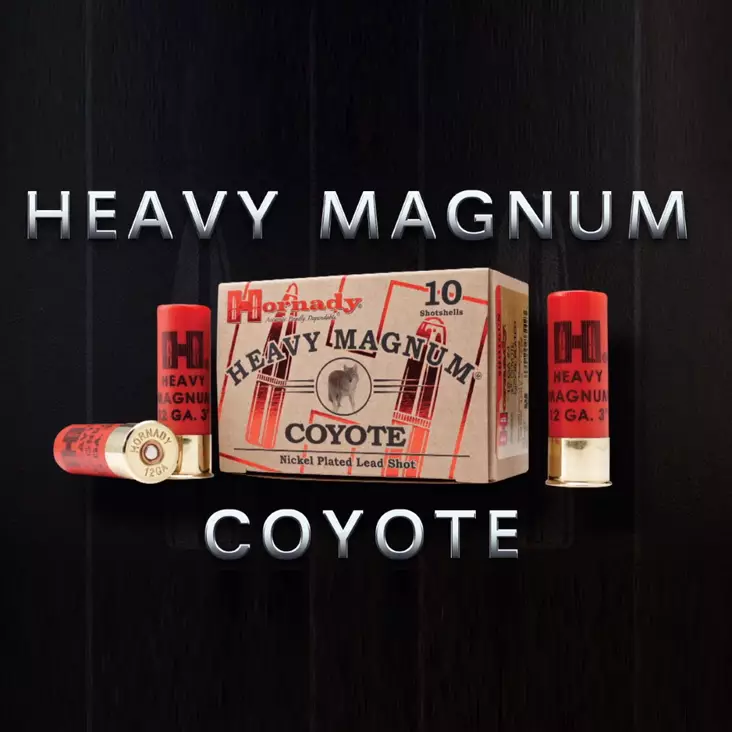 Hornady Heavy Mag Coyote 12/76 BB 4,6mm 42g Haulikonpatruuna - Haulikon kaliiperi 12/76 - 090255862225 - 1