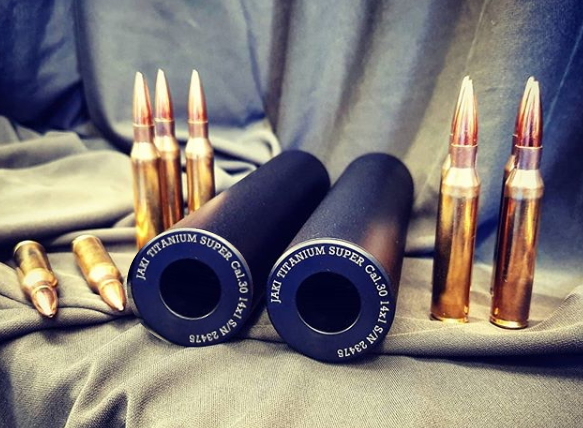 Jaki Titanium Super Mattamusta äänenvaimentaja - Äänenvaimentajat - 3950001258795 - 1