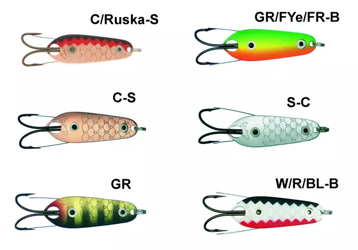 Kuusamo Räsänen Ruohikko 50mm 11g, ruohosuojattu - Uistimet - 6417635002165 - 1