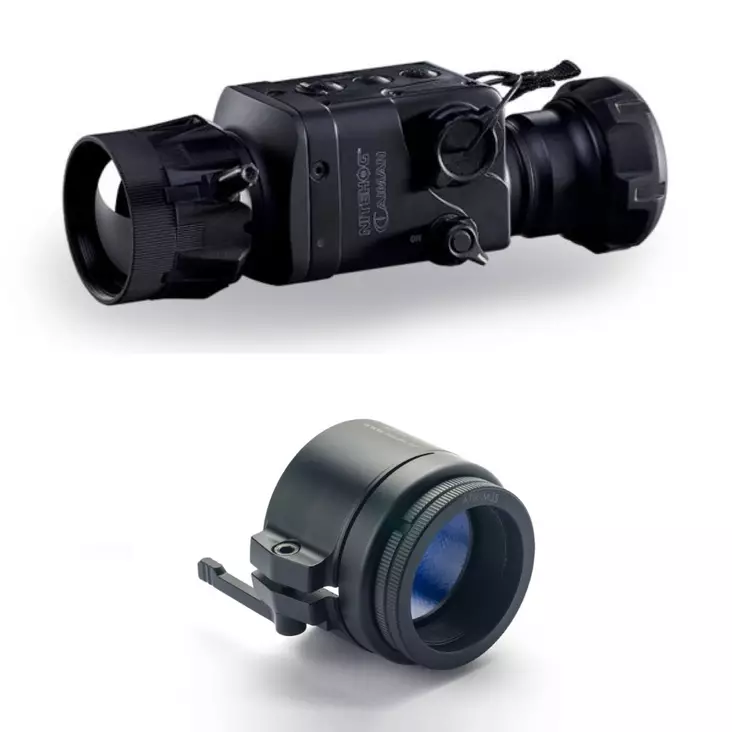 NITEHOG TIR-M50 XC Caiman Clip-on lämpötähtäin Paketti - Lämpökamerat ja pimeännäkölaitteet - 3950001279905 - 1