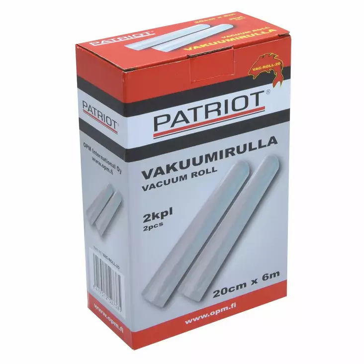 Patriot Vakuumirulla 20cm - Vakuumikoneet ja vakumipussit - 6417512527385 - 1