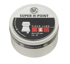RWS Super Hollow Point 6,35mm 1,62g 200kpl - Ilma-aseen panokset - 4000294172625 - 1