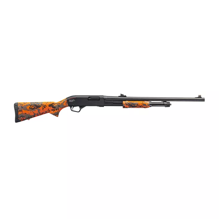 Winchester SXP Tracker Blaze Rifle 12/76 24" Haulikko - Pumppuhaulikot - 3950001286095 - 1