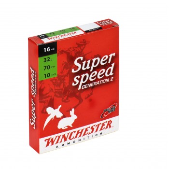 Winchester Super Speed 16/70 32g 10kpl - Lyijylliset haulikonpatruunat - 634957818175 - 1