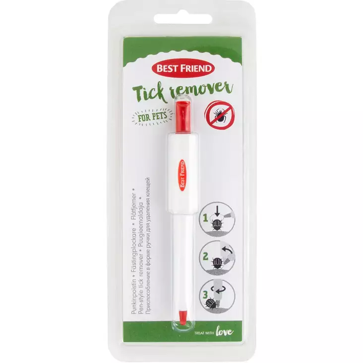 Best Friend Tick -punkinpoistin - Koiran pannat ja valjaat - 5700551130205 - 1