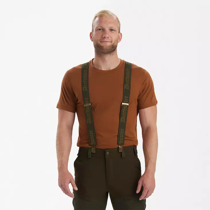 Deerhunter Logo Braces with Clips -henkselit - Vyöt ja Henkselit - 5702827189085 - 1