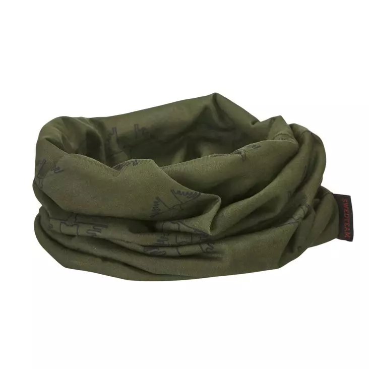 Swedteam Lynx Antibite Neck Gaiter Green – Putkihuivi - Hatut - 7330144030155 - 1