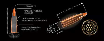 Norma Tip Strike .30-06 11g 20kpl - Kiväärin kaliiperi .30-06 - 7393923318486 - 2
