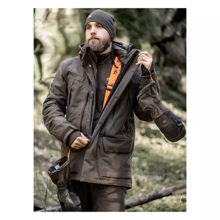 Alaska Tundra Ms Jacket Solid Brown -metsästystakki - Vihreät / Ruskeat takit ja liivit - 6438347057656 - 2