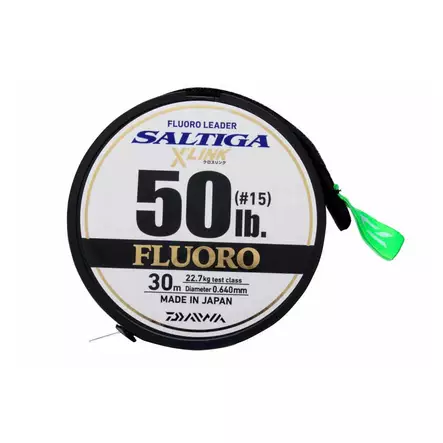 Daiwa Saltiga X'Link Fluorocarbon Leader -perukesiima - Perukkeet ja viehelukot - 4066466003456 - 1