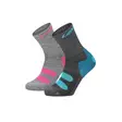Lenz Outdoor 1.0 vaellussukat, 2 paria/pakkaus - Sukat - 9006729240636 - 1
